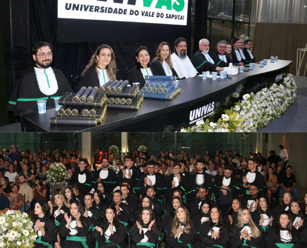 Univ�s realiza formatura dos cursos de Enfermagem e Sistemas de Informa��o